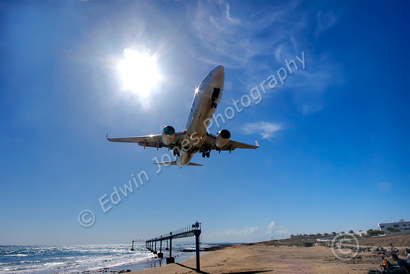 Flight Arrival Lanzarote