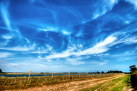 Summer Lane Sky Pagham Sussex