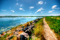Pagham Harbour Path Sussex