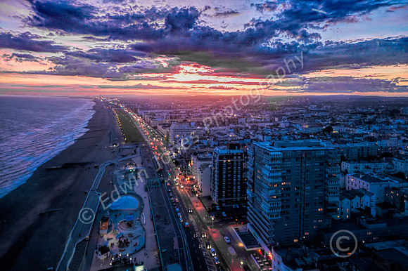 Brighton i360 Tower Seafront View