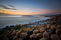 Pre-dawn Sea Defences