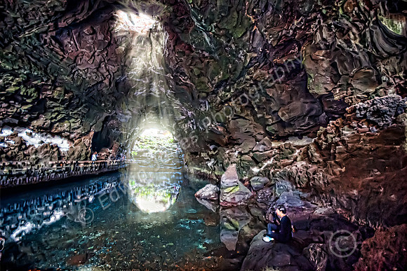 Jameos de Agua Underground lake Lanzarote