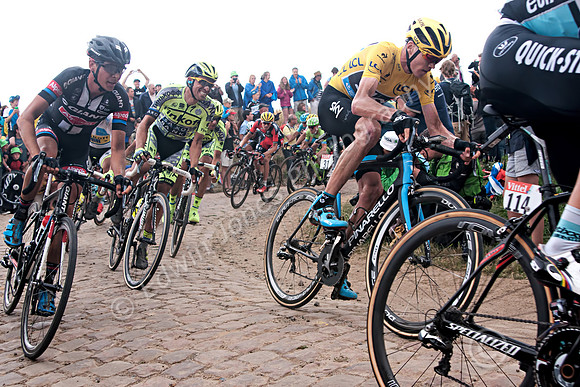 Chris Froome Cobbles Corner