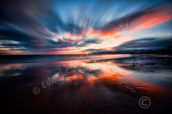 Exploding Sunset Lanzarote