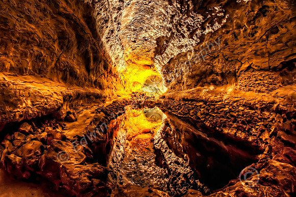 Lava Cave Pool Lanzarote