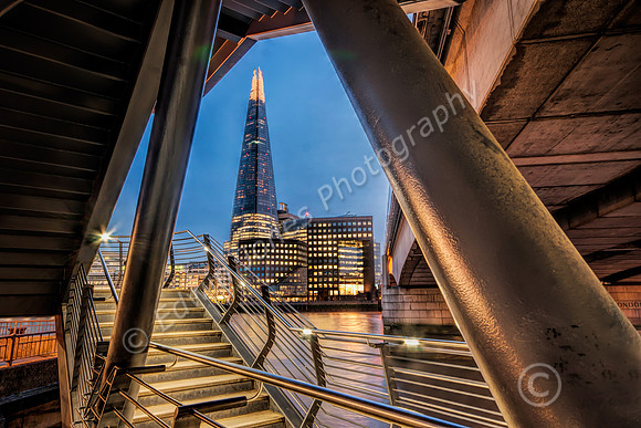 Stairs Up To London Bridge