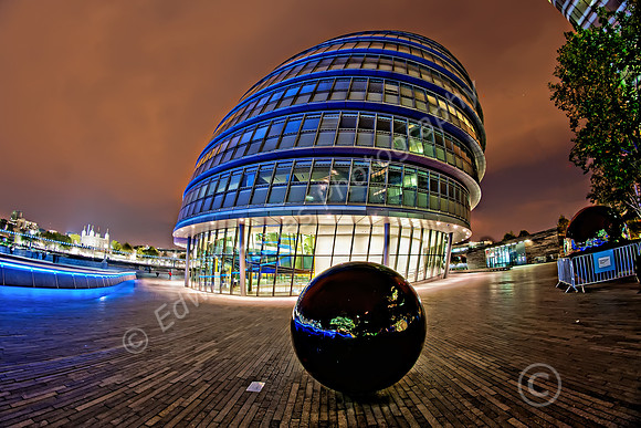 London City Hall Monolith