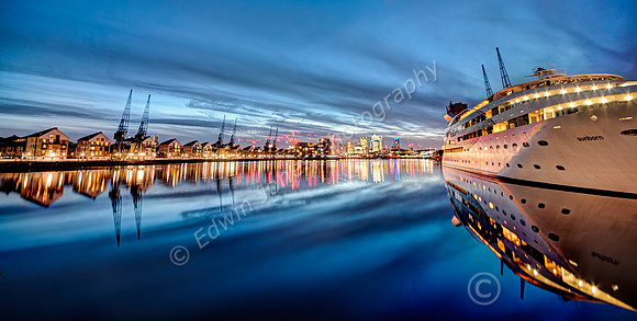 Royal Docks Night Magic