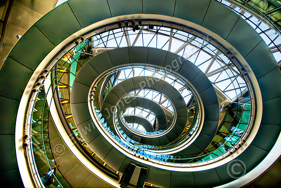 Ever Decreasing Circles City Hall London