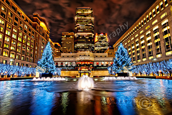 Cabot Square Christmas London