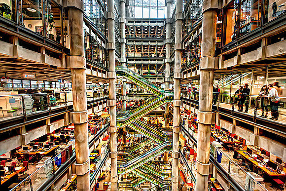 Lloyds of London Atrium View