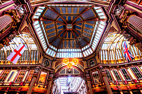 Leadenhall Market Roof City of London