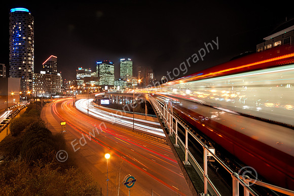 Night Trails To The City