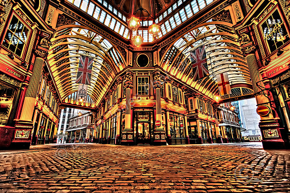 Leadenhall Market Empty View