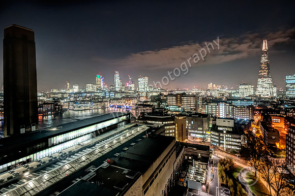 Switch House London City Night View