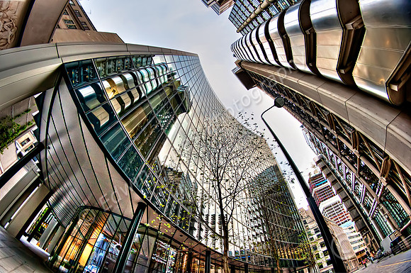 City of London Canyon Walls