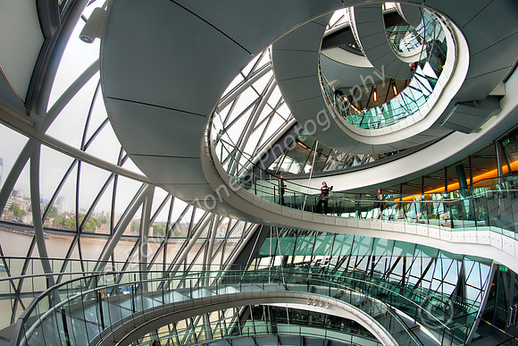 City Hall Descending Spirals