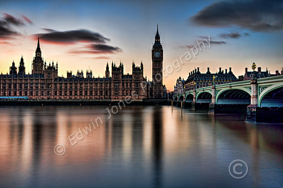 Westminster Long Exposure Shadows