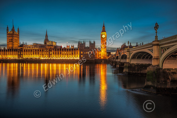 Parliamentary Light Show London