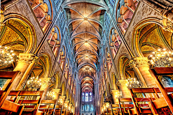 Notre Dame Paris Floor Level View