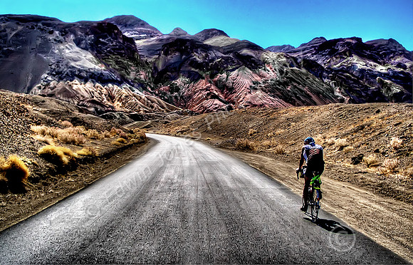 A Cycle Ride in Death Valley
