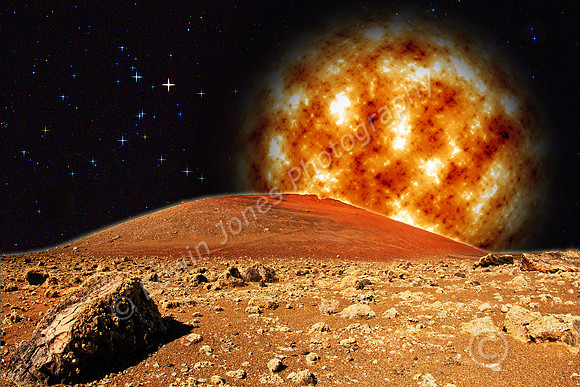 Hot Sunrise From Mercury