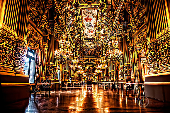 Grand Foyer Opera Garnier Paris